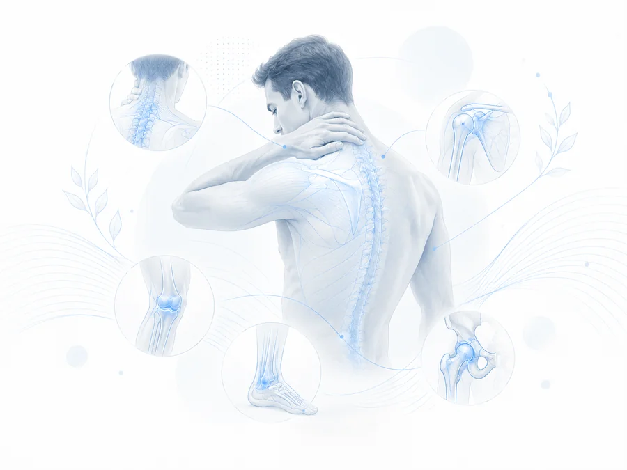 Illustratie algemene fysiotherapie