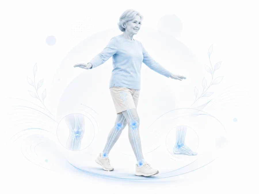 Illustratie geriatriefysiotherapie