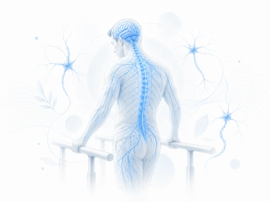 Illustratie neurologische revalidatie